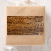 Oude houtkorrel etiket (Insitu)