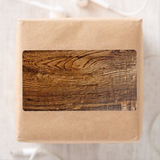 Oude houtkorrel etiket (Insitu)