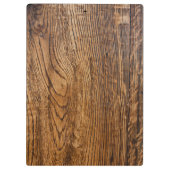 Oude houtkorrel klembord (Achterkant)