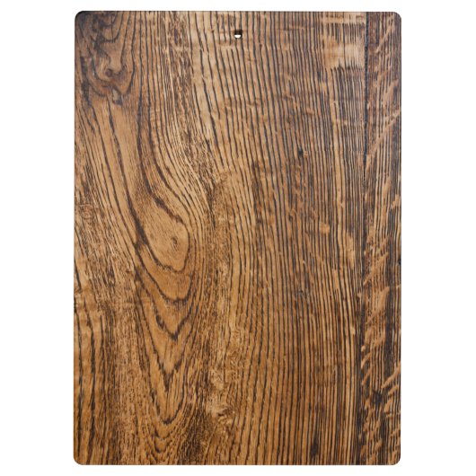 Oude houtkorrel klembord (Achterkant)