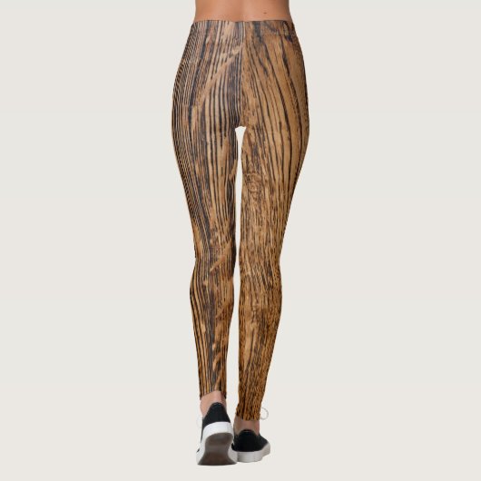 Oude houtkorrel leggings (Achterkant)