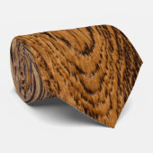 Oude houtkorrel stropdas (Opgerold)