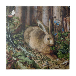 Oude Houtland Natuur Donkere Cottagecore Tegeltje
