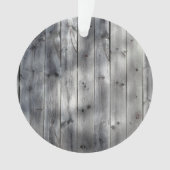 Oude houtplanten ornament (voorkant)