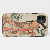 Oude houttekening van Japanse vrouw Case-Mate iPhone Case (Achterkant (horizontaal))