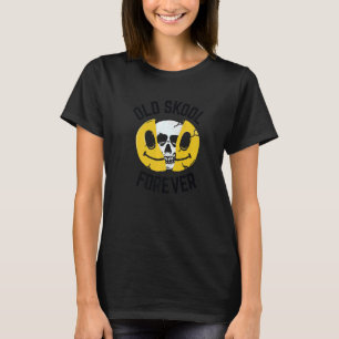 Oude huid Voorbij schedel Gezicht Oorspronkelijke  T-shirt