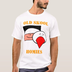 Oude huiden t-shirt