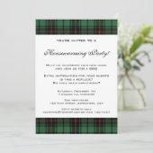 Oude Huis Verwarming, Tartan Davidson Patroon Kaart (Staand voorkant)