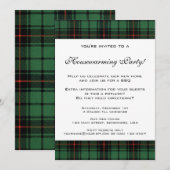 Oude Huis Verwarming, Tartan Davidson Patroon Kaart (Voorkant / Achterkant)