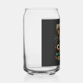 Oude Huiskat Attitude Blikvorm Glas (Links)