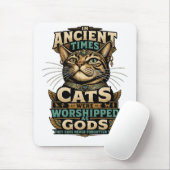 Oude Huiskat Attitude Muismat (Met muis)