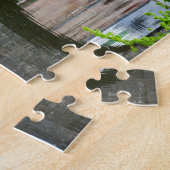 Oude huizen in Brugge, België Legpuzzel (Zijkant)