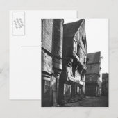 Oude huizen in Grand Carroi Briefkaart (Voorkant / Achterkant)