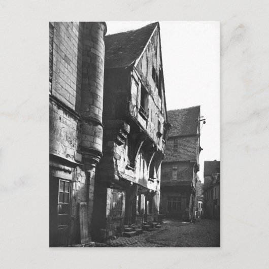 Oude huizen in Grand Carroi Briefkaart (Voorkant)