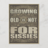 Oude Humor Briefkaart (Voorkant)