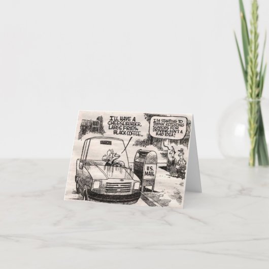 Oude Humor Kaart (Voorkant)