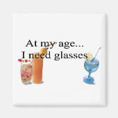 Oude Humor Magneet (Voorkant)