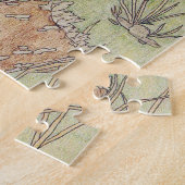 Oude hut en hek legpuzzel (Zijkant)