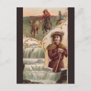 Oude Idaho-ansichtkaart Briefkaart