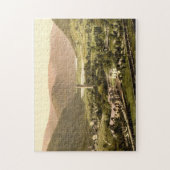 Oude Ierland, dorp Glendalough Co. Wicklow Legpuzzel (Verticaal)