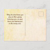 Oude Iers Blessing, God's zou je kunnen geloven Briefkaart (Achterkant)