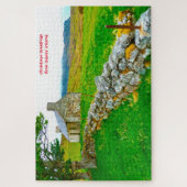 Oude Ierse Cottage Galway Ierland. Legpuzzel (Verticaal)