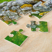 Oude Ierse cottage Galway Ierland. Legpuzzel (Zijkant)