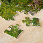 Oude Ierse cottage Galway Ierland. Legpuzzel (Zijkant)