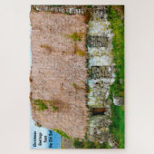 Oude Ierse cottage Galway Ierland. Legpuzzel (Verticaal)