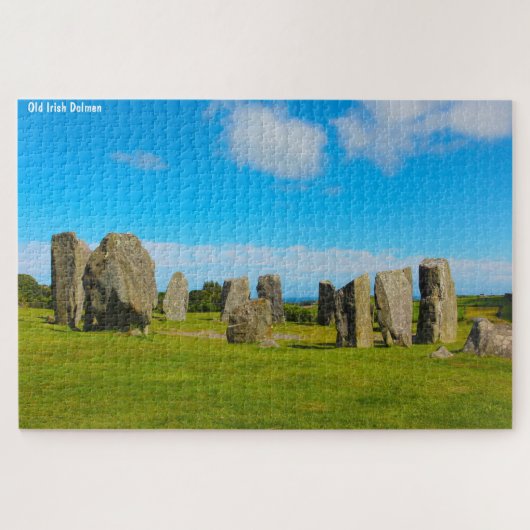 Oude Ierse Dolmen Legpuzzel (Horizontaal)