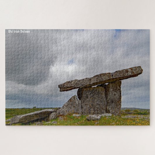 Oude Ierse Dolmen Legpuzzel (Horizontaal)