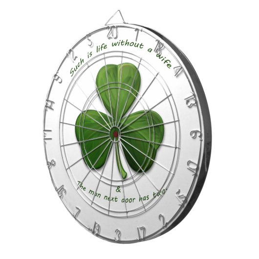 Oude Ierse Gezegden Dartbord (Voorkant Rechts)