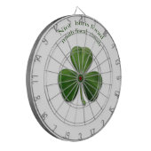 Oude Ierse gezegden over Ierse ontwerpproducten Dartbord (Voorkant Links)