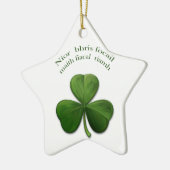 Oude Ierse gezegden over Ierse ontwerpproducten Keramisch Ornament (Links)