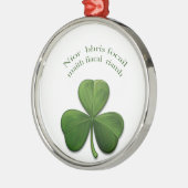 Oude Ierse gezegden over Ierse ontwerpproducten Metalen Ornament (Links)