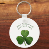 Oude Ierse gezegden over Ierse ontwerpproducten Sleutelhanger (Voorkant)