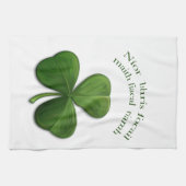 Oude Ierse gezegden over Ierse ontwerpproducten Theedoek (Horizontaal)