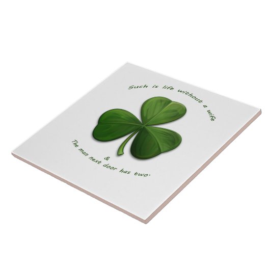 Oude Ierse Gezegden Tegeltje (Zijkant)