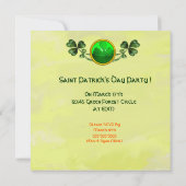 OUDE IERSE KATTEN, ST.PATRICKS FEestPARTY Kaart (Achterkant)