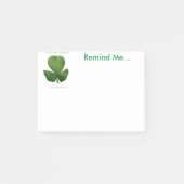 Oude Ierse Spreuk. Herinner me Notities Post-it® Notes (Voorkant)