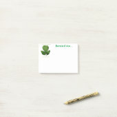 Oude Ierse Spreuk. Herinner me Notities Post-it® Notes (Op bureau)