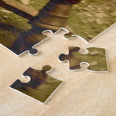 Oude Ierse wolspinner dame Legpuzzel (Zijkant)