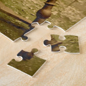 Oude Ierse Wolspinner Vrouw, Legpuzzel (Zijkant)