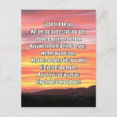 Oude Ierse zegen Briefkaart (Voorkant)