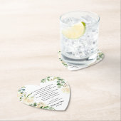 Oude Ierse zegen en weddenschap Greenery Kartonnen Onderzetters (Insitu)