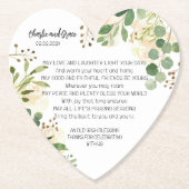 Oude Ierse Zegen & Trouwgroen 3 Kartonnen Onderzetters (Voorkant)