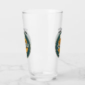 Oude Ijs Koude Bier Aangepaste Naam of Tekst Glas (Links)