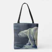Oude Ijsbeer, Arctische Zeeleven Dieren Tote Bag (Achterkant)