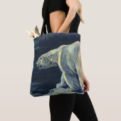 Oude Ijsbeer, Arctische Zeeleven Dieren Tote Bag (Dichtbij)