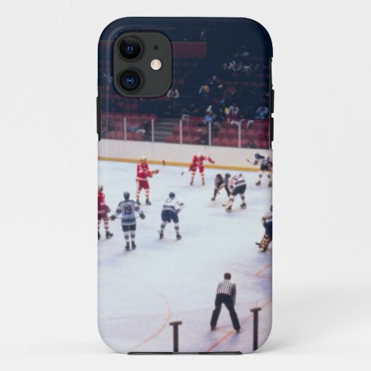 Oude ijshockeywedstrijd Case-Mate iPhone case (Achterkant)